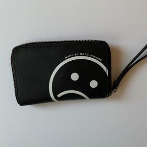Marc Jacobs Sad Face Wallet